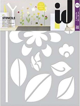 INITIATIVE-DECORATION---STENCIL-COMPONIBILE-INSETTI-30X38CM