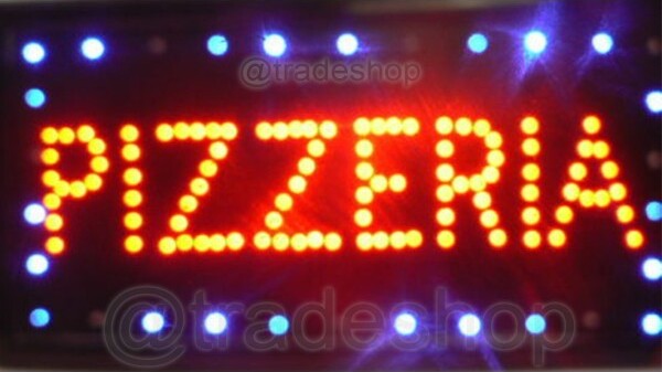 Insegna-Luminosa-A-Led-Con-Scritta-Pizzeria-Per-Ristoranti-E-Bar-50-X-25-Cm