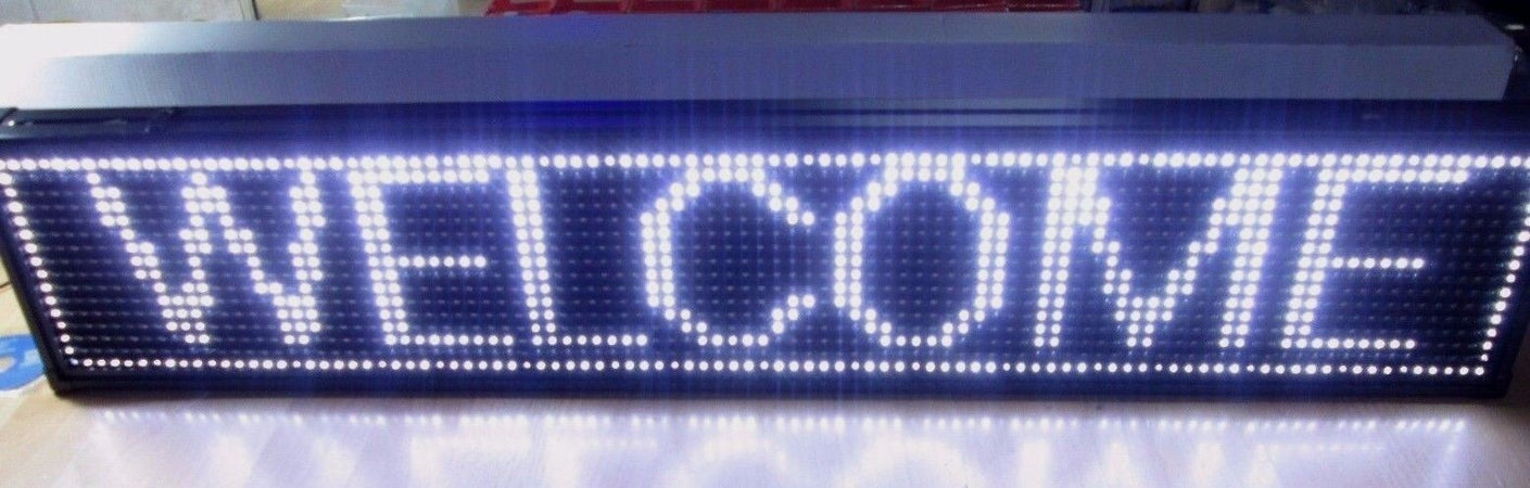 Insegna Luminosa A Led Scritta Personalizzata Scorrevole Luce Bianca 200 X 40 Cm Illuminazione/Illuminazione per interni/Illuminazione speciale/Mood Lights Trade Shop italia - Napoli, Commerciovirtuoso.it