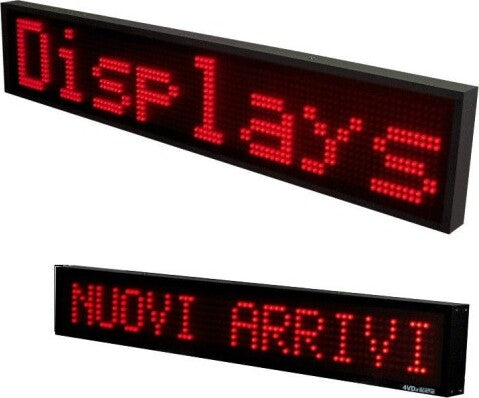Insegna-Luminosa-A-Led-Scritta-Personalizzata-Scorrevole-Luce-Rossa-100-X-20-Cm