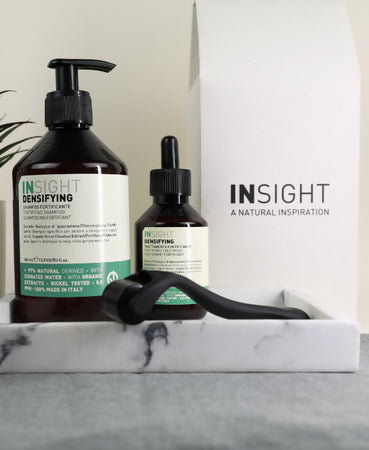 Insight Kit Capelli Insight Densifyng: Shampoo Fortificante 400 Ml + Trattamento Fortificante 100 Ml, Per Capelli Deboli E Tendenti Alla Caduta Bellezza/Cura dei capelli/Prodotti per la cura dei capelli/Trattamenti per la ricrescita dei capelli Me.Dis. - Peschiera Borromeo, Commerciovirtuoso.it