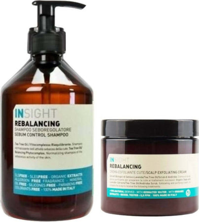 Insight Programma Seboregolatore, Shampoo 400 Ml + Crema Esfoliante 180 Ml Riequilibrante Bellezza/Cura dei capelli/Prodotti per la cura dei capelli/Trattamenti per capelli e cute Me.Dis. - Peschiera Borromeo, Commerciovirtuoso.it
