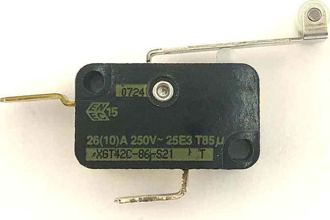 Interruttore-finecorsa-Micro-Saia--Burgess-NC-6,3-Con-rotella-lunga-XGT42C-86-S21