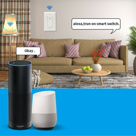 INTERRUTTORE LUCE WIFI INTELLIGENTE 1 VIA COMPATIBILE Alexa Google Assistant Fai da te/Materiale elettrico/Prese elettriche ed accessori/Spine intelligenti e telecomandate Zencoccostore - Formia, Commerciovirtuoso.it