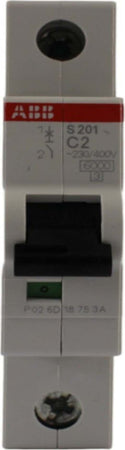 Interruttore-magnetotermico-1-polo-1-modulo-2A-curva-C-ABB