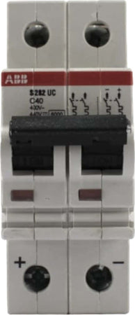 Interruttore-Magnetotermico-2P-2MOD.40A-S282-UC-Corrente-Continua---ABB