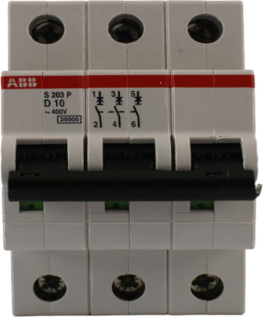 Interruttore-magnetotermico-3-poli-3-moduli-10A-curva-D-serie-UL-ABB