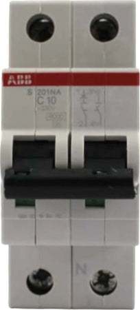 Interruttore-magnetotermico-S-201-Na---C10-6KA-1P+N-10A-Abb