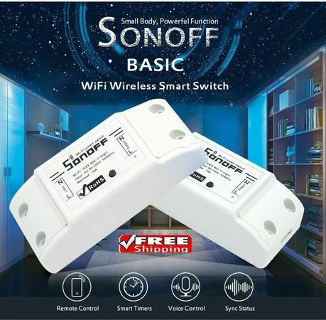 INTERRUTTORE SMART WIFI SONOFF PRESA SWITCH COMPATIBILE CON AMAZON ALEXA GOOGLE Fai da te/Materiale elettrico/Prese elettriche ed accessori/Spine intelligenti e telecomandate Zencoccostore - Formia, Commerciovirtuoso.it