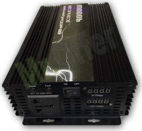 Inverter-Di-Corrente-Auto-4000w-Trasformatore-Di-Corrente-Convertitore-Camper