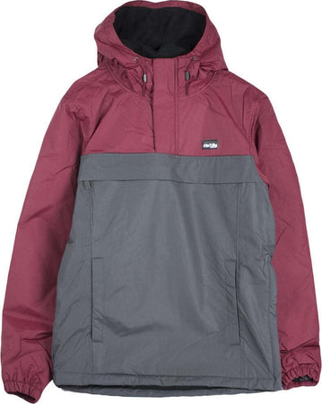 IRIEDAILY-Giaccone-Infilabile-Uomo-Insulaner-Breaker-Anthracite-Red-da-uomo