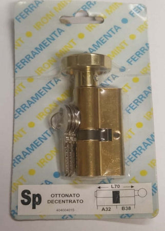 IRONMINT---CILINDRO-OTTONATO-DECENTRATO-CIL.-OTT.-SAG.-C/POM-SP-70-32-38