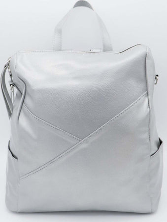 Iside---Zaino-Donna-Argentato-In-Vera-Pelle