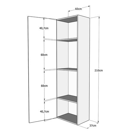 Letto "Roma" matrimoniale a scomparsa, in legno, con apertura verticale, per camera da letto