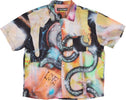 IUTER-Camicia-Manica-Corta-Uomo-Slime-S/s-Shirt-Multicolor-da-uomo
