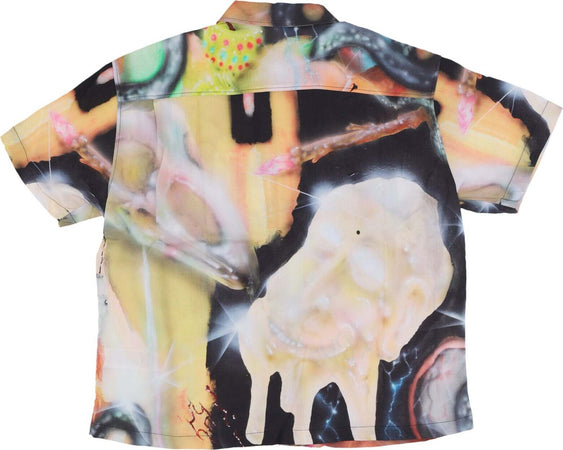 IUTER-Camicia-Manica-Corta-Uomo-Slime-S/s-Shirt-Multicolor-da-uomo