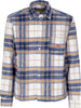 IUTER-Camicia-Manica-Lunga-Uomo-Century-Tartan-Shirt-Beige-da-uomo