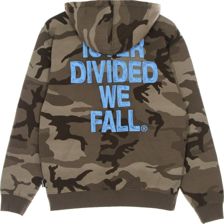 IUTER-Felpa-Cappuccio-Uomo-Divided-Camo-Hoodie-Brown-da-uomo