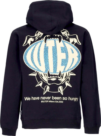 IUTER-Felpa-Cappuccio-Uomo-Hungry-Hoodie-Black-da-uomo