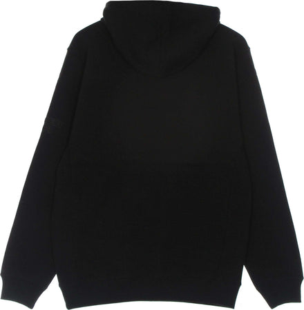 IUTER-Felpa-Cappuccio-Uomo-Logo-Hoodie-Black-da-uomo