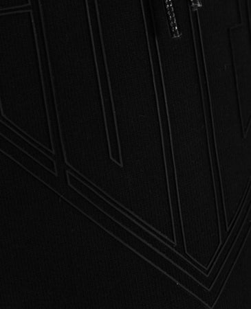 IUTER-Felpa-Cappuccio-Uomo-Logo-Hoodie-Black-da-uomo