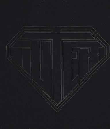 IUTER-Felpa-Cappuccio-Uomo-Logo-Hoodie-Black-da-uomo