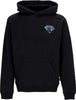 IUTER-Felpa-Cappuccio-Uomo-Metal-Logo-Hoodie-Black-da-uomo