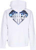 IUTER-Felpa-Cappuccio-Uomo-Metal-Logo-Hoodie-White-da-uomo