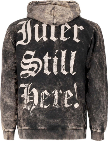 IUTER-Felpa-Cappuccio-Uomo-Still-Here-Hoodie-Black-da-uomo