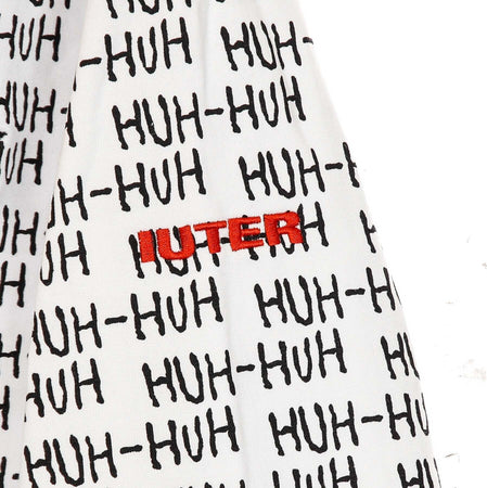 IUTER-Felpa-Leggera-Cappuccio-Uomo-B&b-Ignorant-Hoodie-White-da-uomo