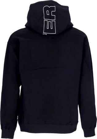 IUTER-Felpa-Leggera-Cappuccio-Uomo-Family-Hoodie-Black-da-uomo