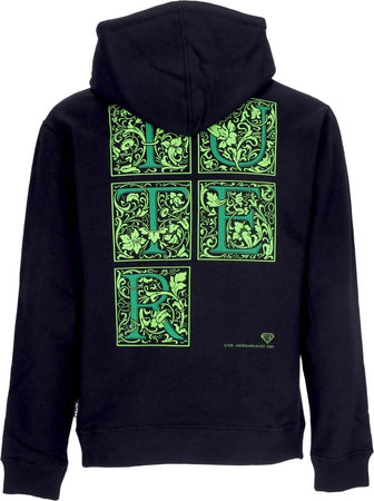 IUTER-Felpa-Leggera-Cappuccio-Uomo-Mediolanum-Hoodie-Black-da-uomo