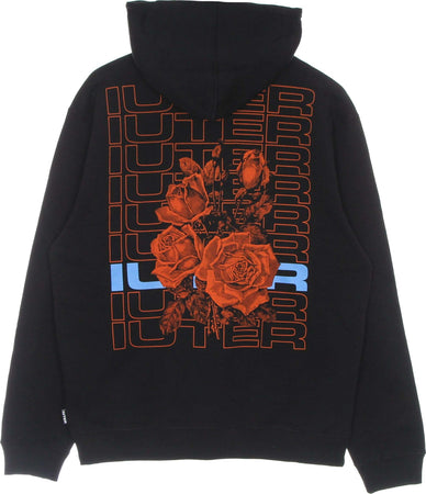 IUTER-Felpa-Leggera-Cappuccio-Uomo-Spine-Hoodie-Black-da-uomo