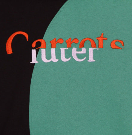 IUTER-Felpa-Leggera-Cappuccio-Uomo-Split-Hoodie-X-Carrots-Black-da-uomo