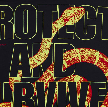 IUTER-Felpa-Leggera-Cappuccio-Uomo-Stay-Alive-Hoodie-Black-da-uomo