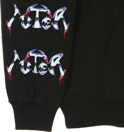 IUTER-Felpa-Leggera-Cappuccio-Uomo-Steel-Hoodie-Black-da-uomo