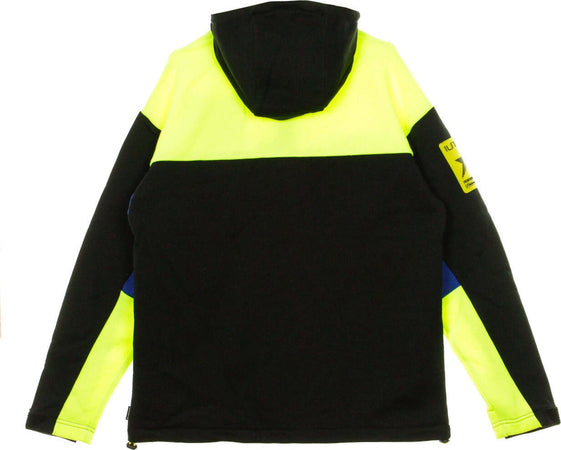 IUTER-Felpa-Leggera-Cappuccio-Zip-Uomo-Challenge-Hoodie-Black-da-uomo