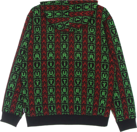 IUTER-Felpa-Leggera-Cappuccio-Zip-Uomo-Lovely-Jacquard-Zip-Hoodie-Multi-da-uomo