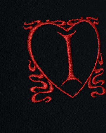 IUTER-Felpa-Leggera-Collo-Alto-Uomo-Lovely-Track-Jacket-Black-da-uomo