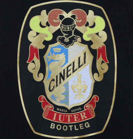 IUTER-Felpa-Leggera-Girocollo-Uomo-Arms-Crewneck-X-Cinelli-Black-da-uomo