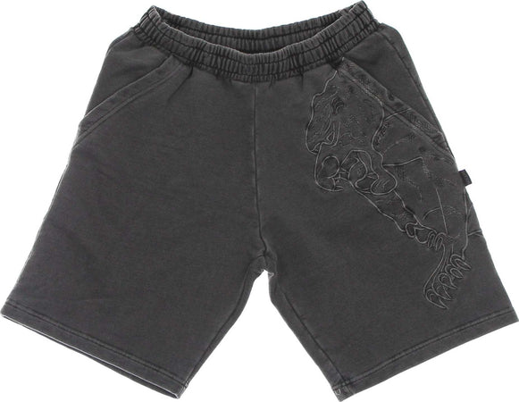 IUTER-Pantalone-Corto-Tuta-Uomo-Nepal-Pigment-Sweatshort-Black-da-uomo