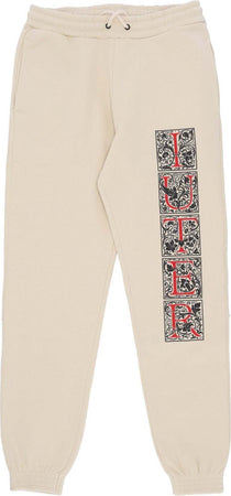 IUTER-Pantalone-Tuta-Felpato-Uomo-Mediolanum-Sweatpant-Cream-da-uomo