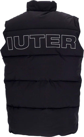 IUTER-Piumino-Smanicato-Uomo-Puff-Vest-Black-da-uomo