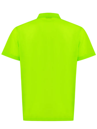 Dior Polo Fluo In cotone logata da uomo