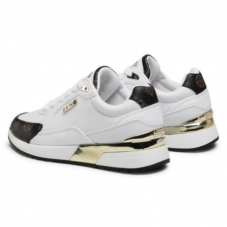 Guess Sneakers Nere Donna Scarpe Sportive Lacci Suola In Gomma Scarpa Fl5moxfal12 Casual Logo Sneaker Nera Fashion