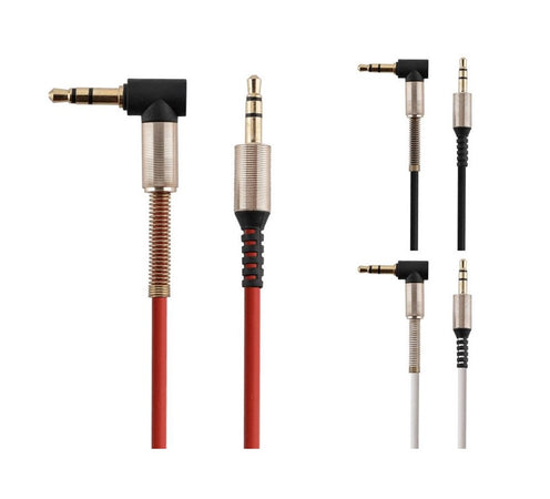 Cavo Audio Stereo Jack 3.5mm M/M a 90°