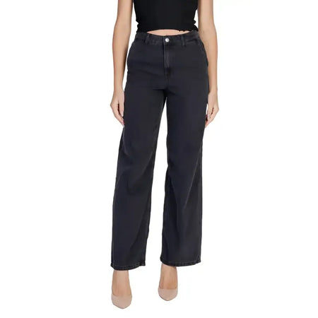 Jacqueline De Yong Jeans Donna - black / M_32 - Abbigliamento Jeans