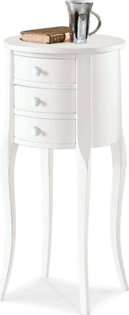 JARRETT---mobile-portatelefono-in-legno-massello-tondo-34x71-Bianco-Milani-Home