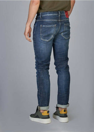 Jeans Datch Uomo Jeans Casual Skinny Fit Medium in Cotone Moda/Uomo/Abbigliamento/Jeans Sportast - Cimego, Commerciovirtuoso.it