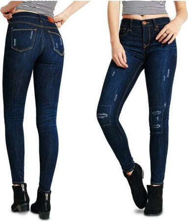 Jeans-Donna-A-Vita-Alta-81113-Mod.-Annalaura-Slim-Fit-Taglie-Dalla-Xs-Alla-Xl